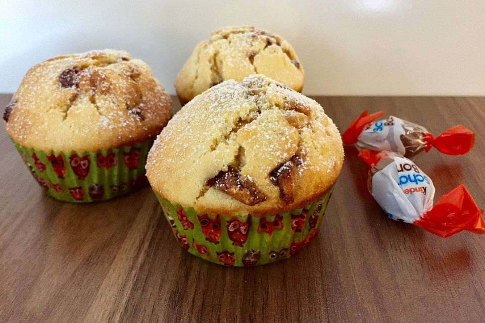 Kinderschokolade-Muffins