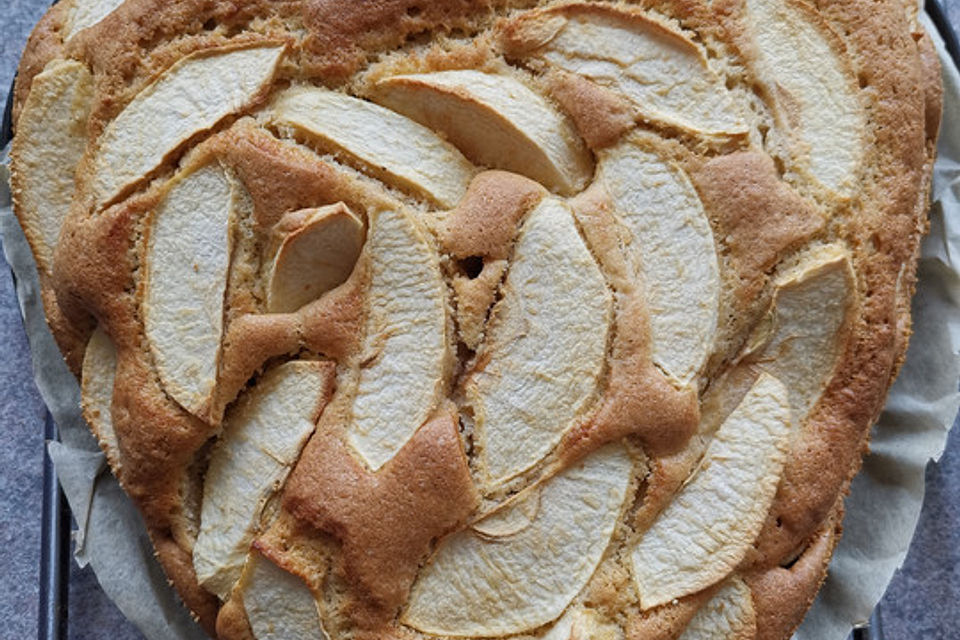 Versunkener Apfelkuchen