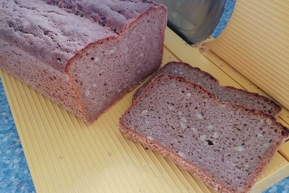 Waltrauds Roggenmischbrot mit Sauerteig