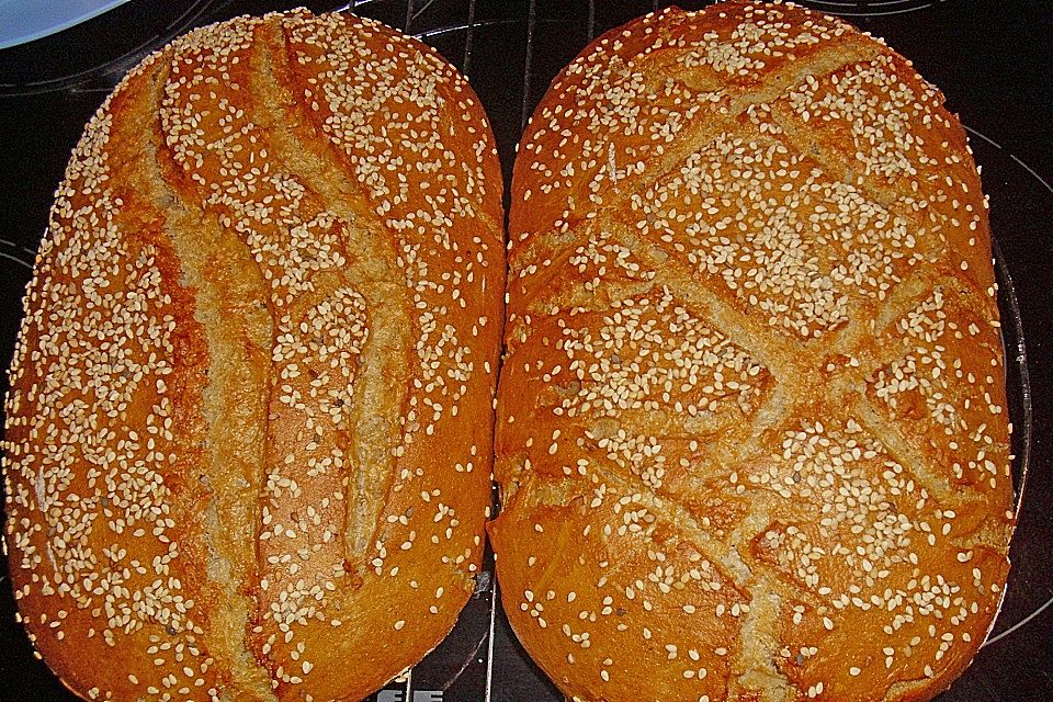 Waltrauds Roggenmischbrot mit Sauerteig