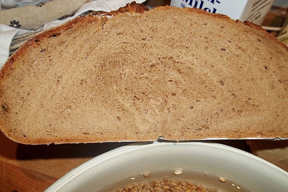 Waltrauds Roggenmischbrot mit Sauerteig