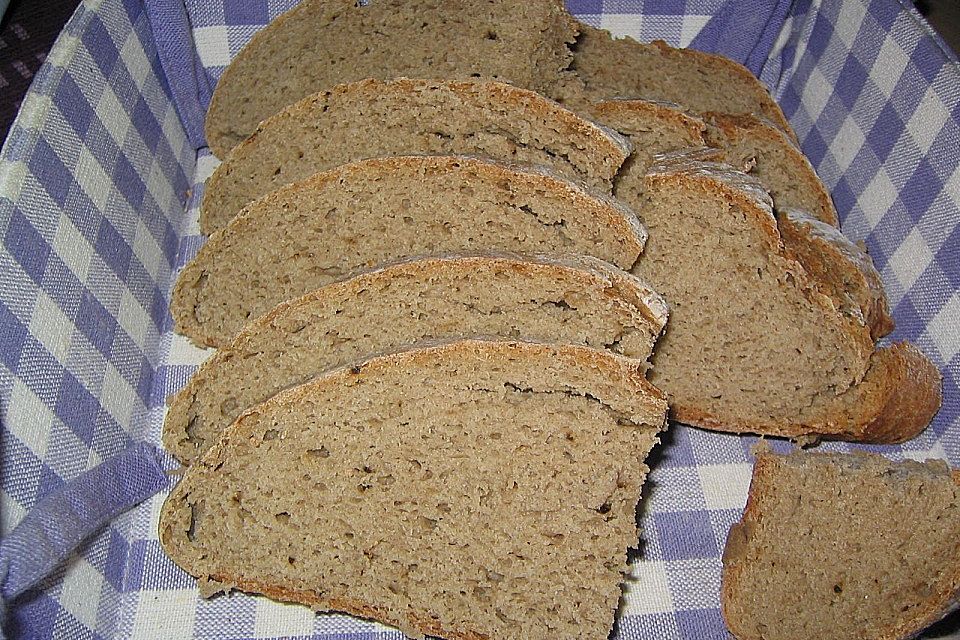 Waltrauds Roggenmischbrot mit Sauerteig