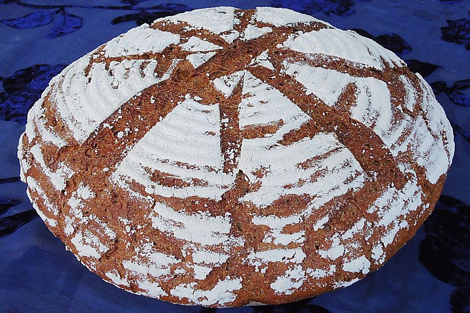 Waltrauds Roggenmischbrot mit Sauerteig