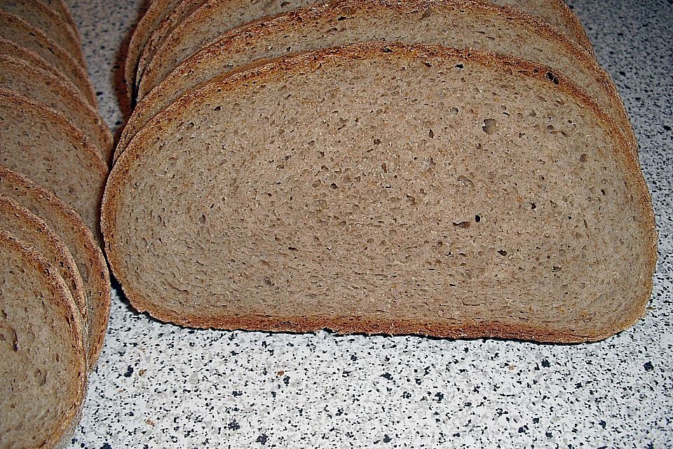 Waltrauds Roggenmischbrot mit Sauerteig