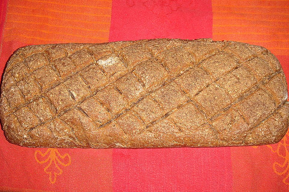 Waltrauds Roggenmischbrot mit Sauerteig