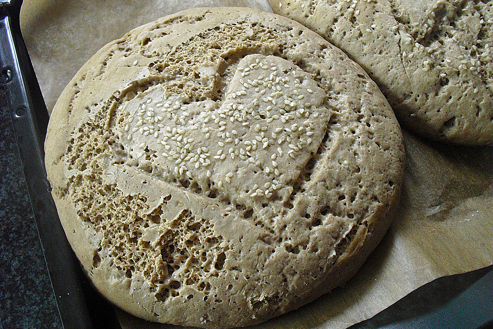 Waltrauds Roggenmischbrot mit Sauerteig