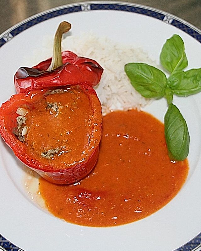 Gabis gefüllte Paprika auf mediterrane Art