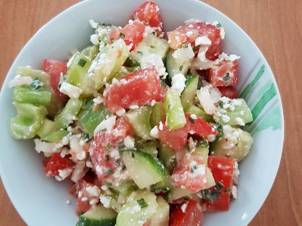 Schopska - Salat aus Bulgarien von cori777 | Chefkoch