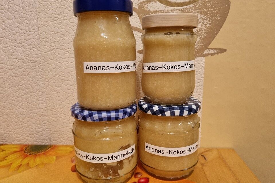 Ananas - Kokos - Marmelade