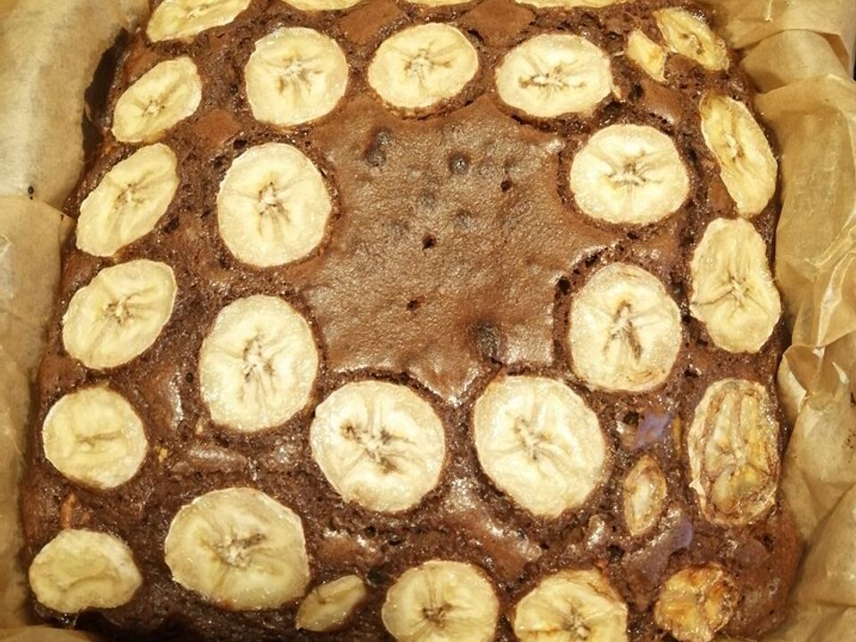 Bananen - Nutella - Brownies von pinktroublebee| Chefkoch