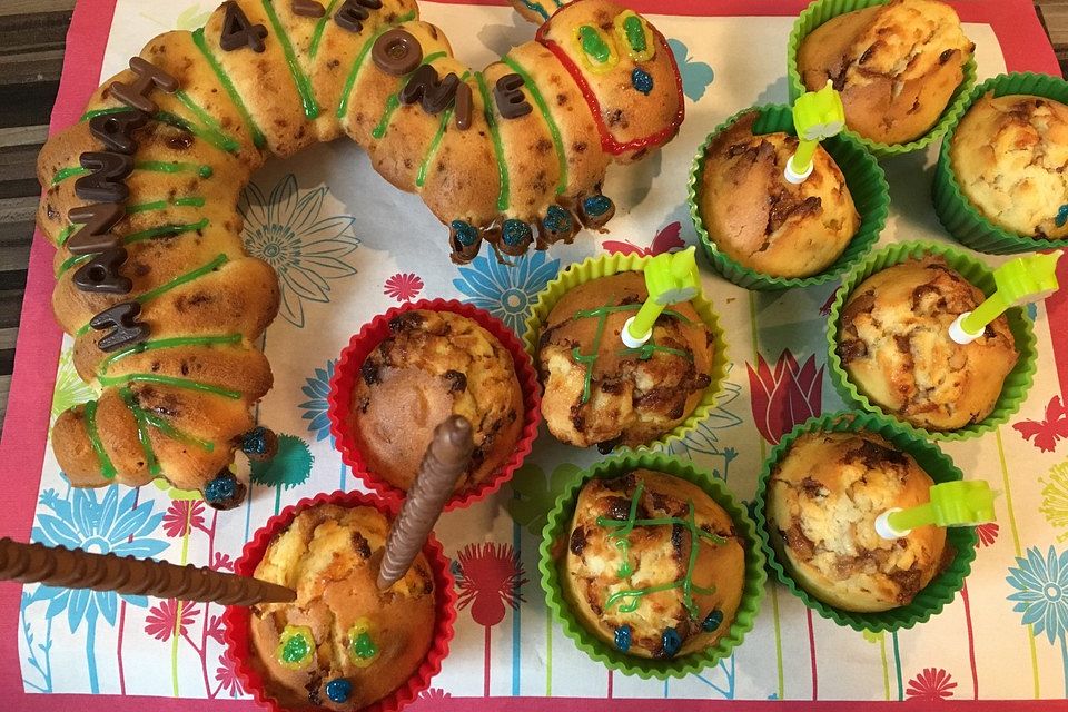 Kinderschokoladen - Muffins