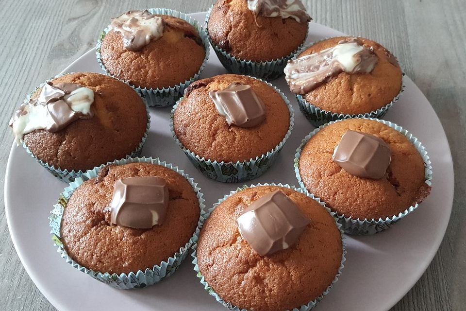 Kinderschokoladen - Muffins