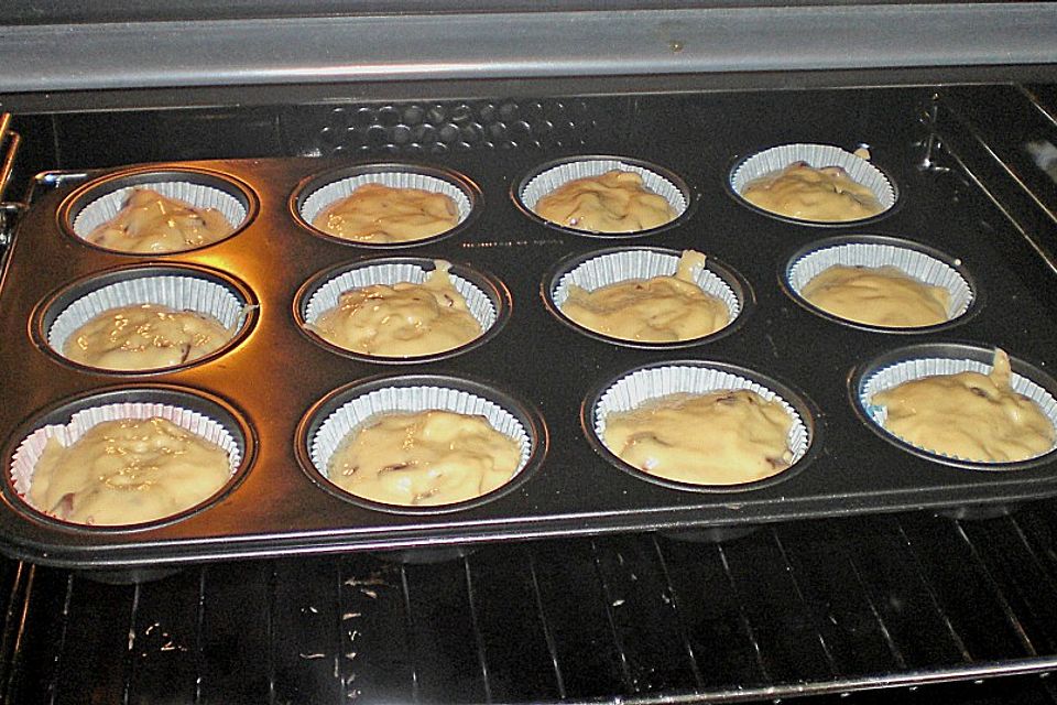 Kinderschokoladen - Muffins