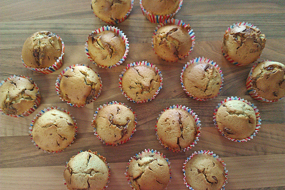 Kinderschokoladen - Muffins