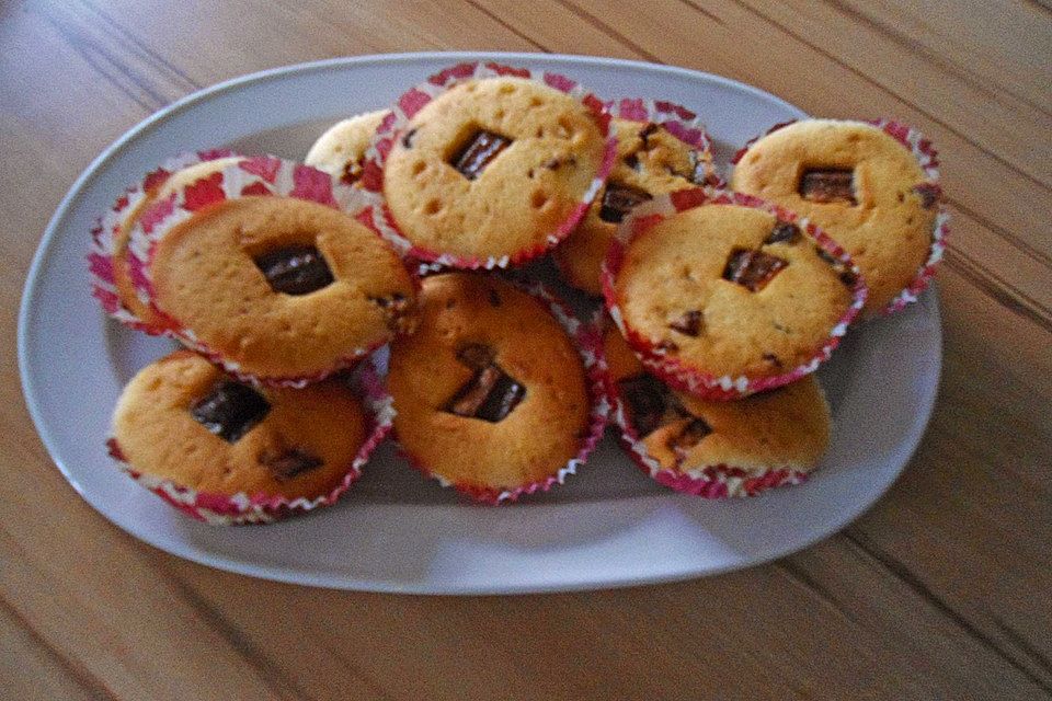 Kinderschokoladen - Muffins