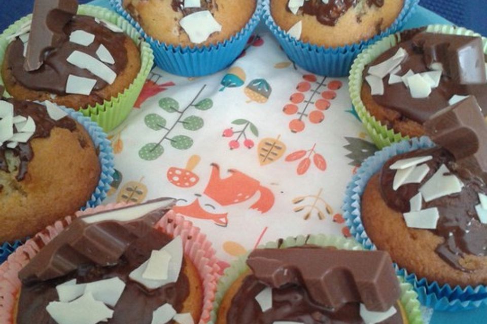 Kinderschokoladen - Muffins