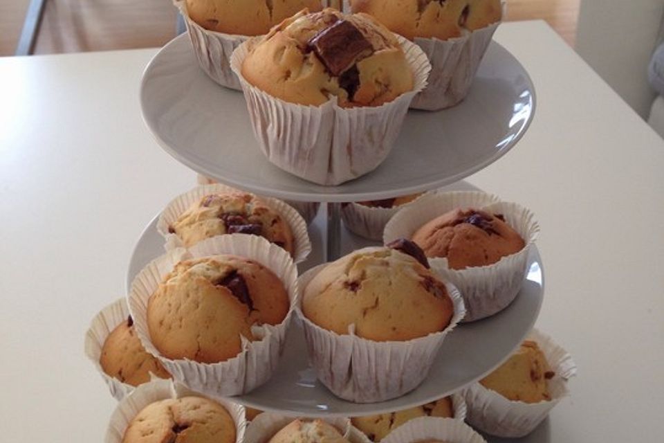 Kinderschokoladen - Muffins