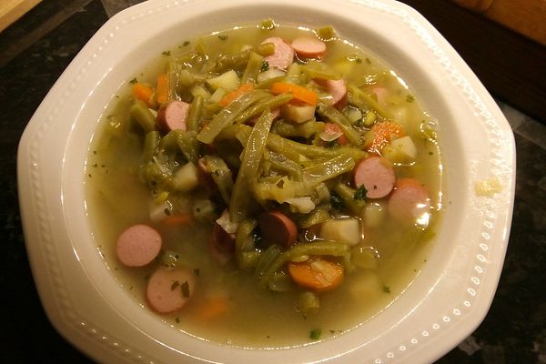 Saure Bohnensuppe mit Einbrenne von Herta | Chefkoch