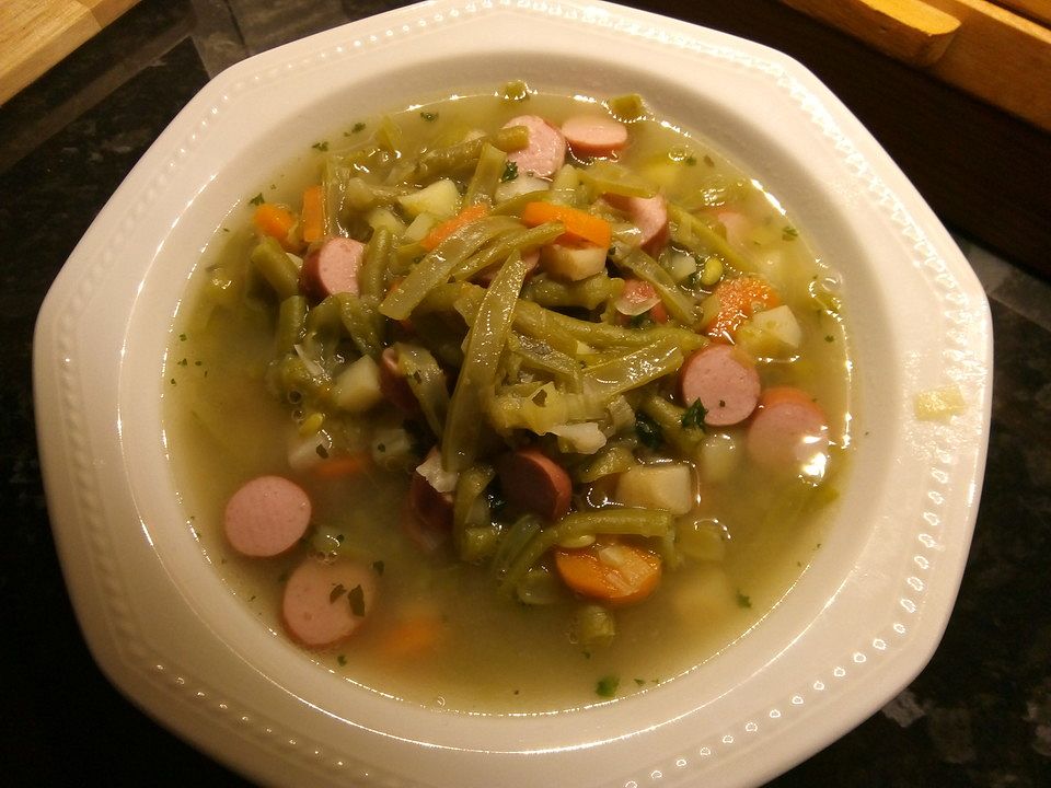 Saure Bohnensuppe mit Einbrenne von Herta | Chefkoch