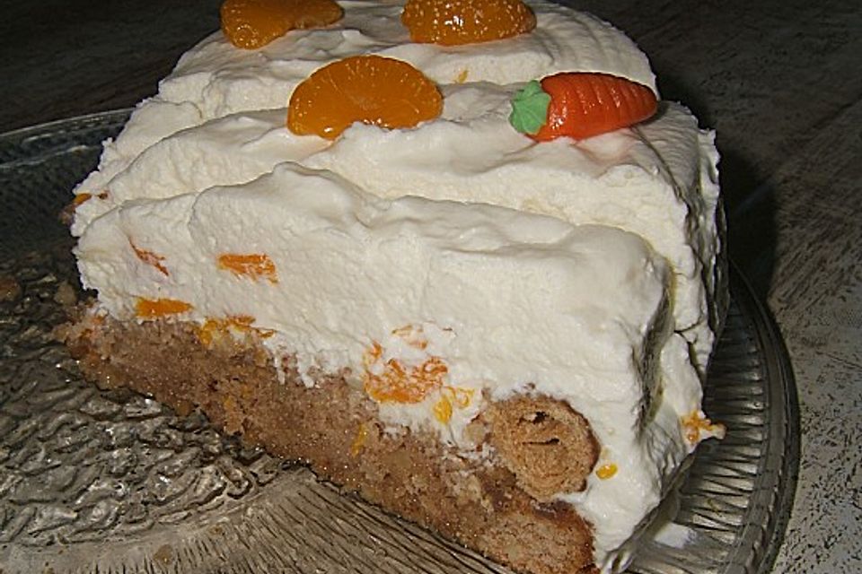 Prosecco - Mandarinen - Torte