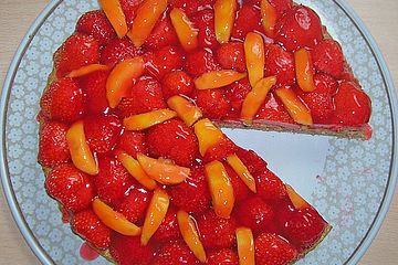 Haferflocken - Erdbeer - Kuchen