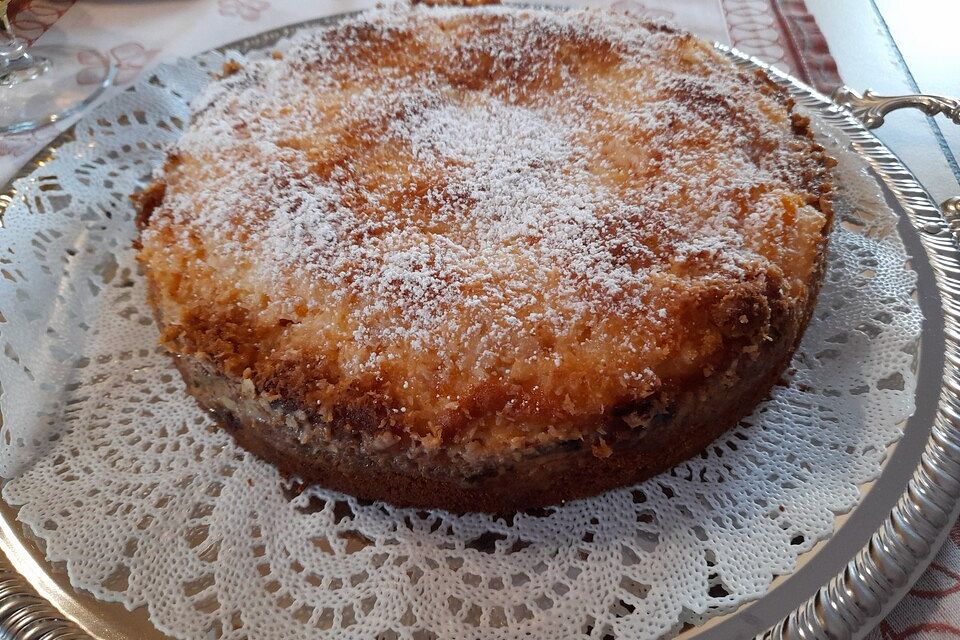 Schneller Blechkuchen mit Obst