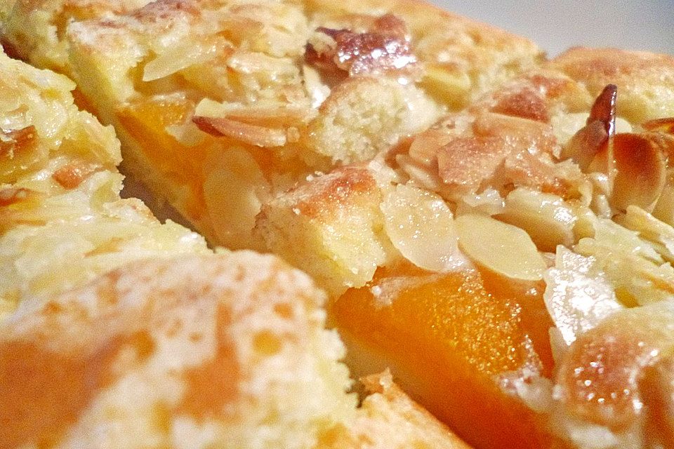 Schneller Blechkuchen mit Obst