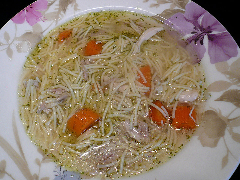 Nudelsuppe mit Geflügel von MissTigra | Chefkoch