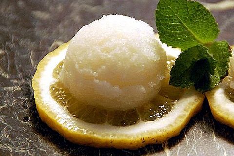 Zitronensorbet von kleinkoch | Chefkoch