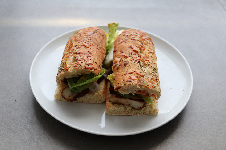Super fluffige Sandwichbrote im Subway - Style Super fluffige Sandwichbrote im Subway - Style