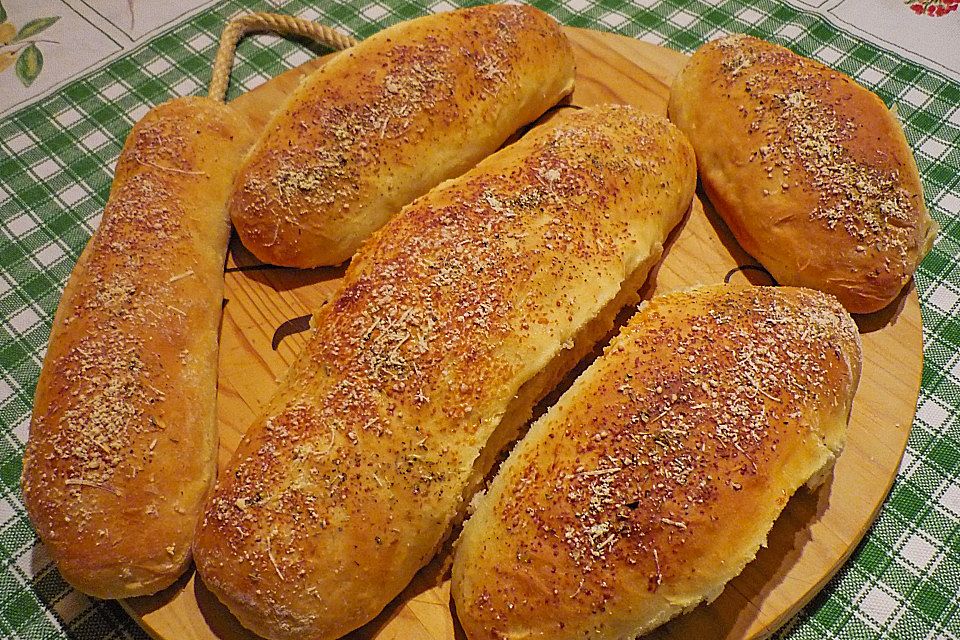 Super fluffige Sandwichbrote im Subway - Style Super fluffige Sandwichbrote im Subway - Style