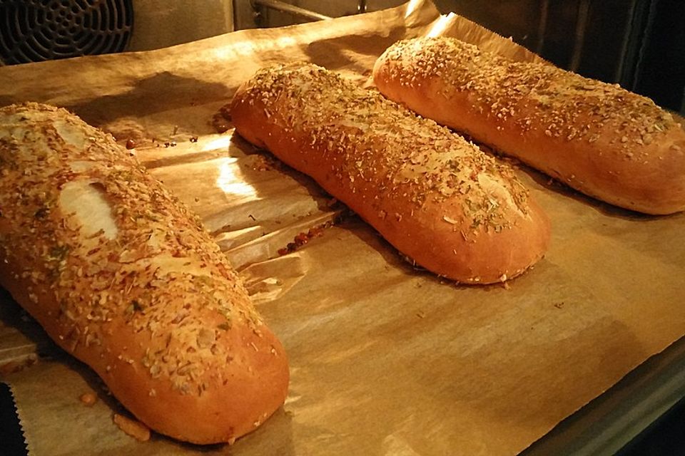 Super fluffige Sandwichbrote im Subway - Style Super fluffige Sandwichbrote im Subway - Style