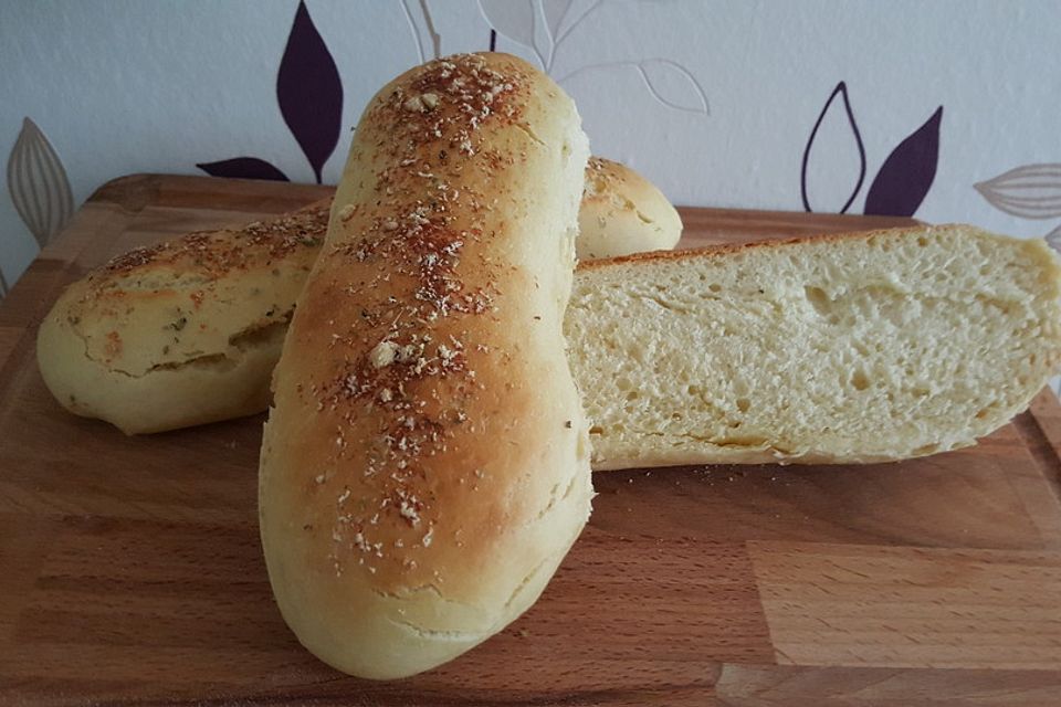 Super fluffige Sandwichbrote im Subway - Style Super fluffige Sandwichbrote im Subway - Style