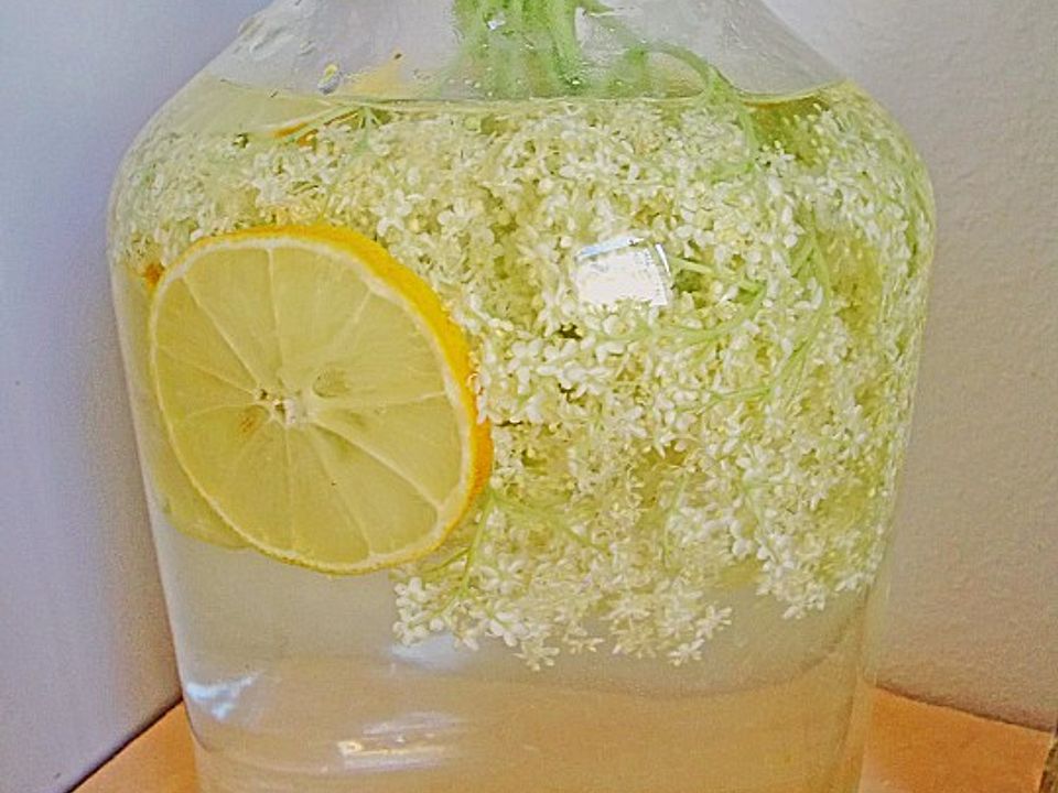 Holunderblütensekt von Henne01| Chefkoch Holunderblütensekt von Henne01| Chefkoch