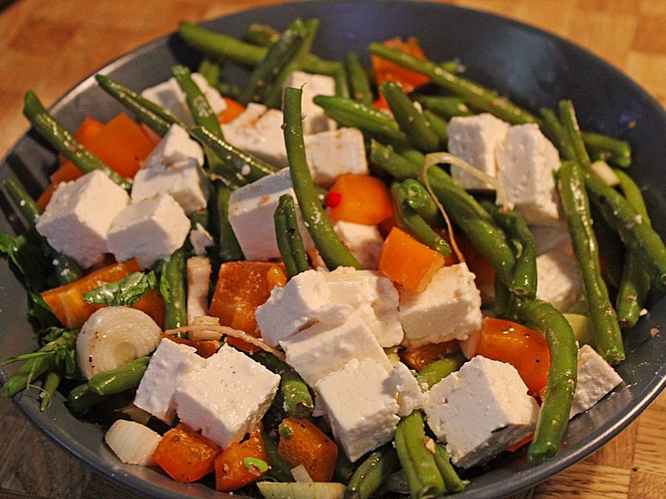 Brillas Bohnensalat mit Schafskäse von brilla| Chefkoch