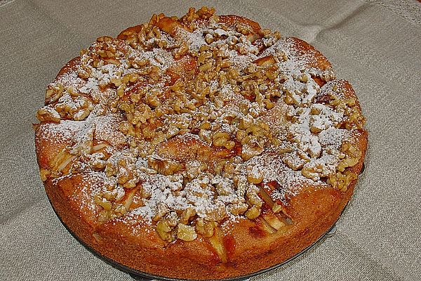 Apfelkuchen mit Walnusskrokant von Birgit1980 | Chefkoch