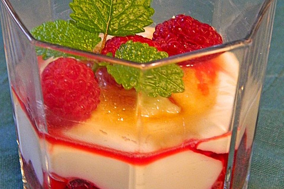 Himbeer - Mascarpone - Dessert