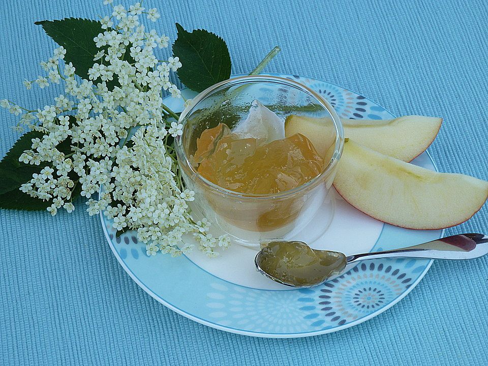 Apfel - Holunder - Gelee von dieholtzies| Chefkoch