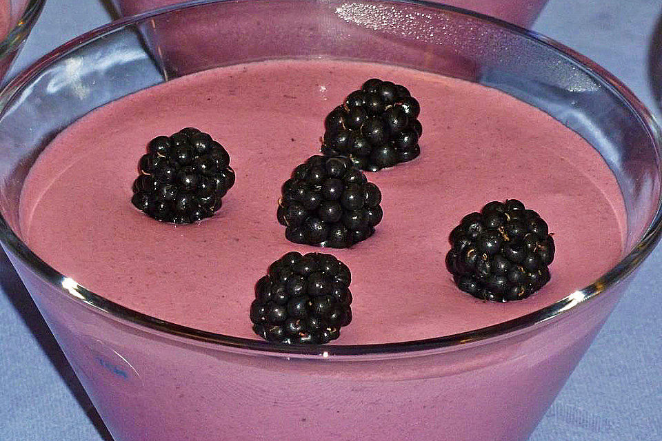 Joghurt - Brombeer - Dessert