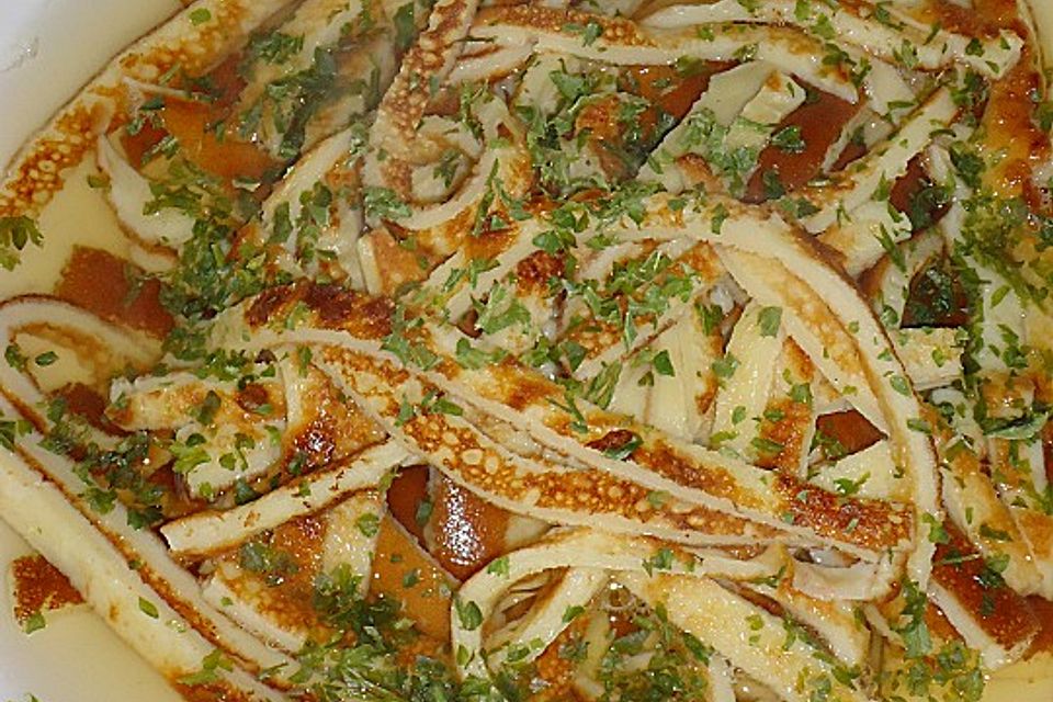 Flädlesuppe Flädlesuppe