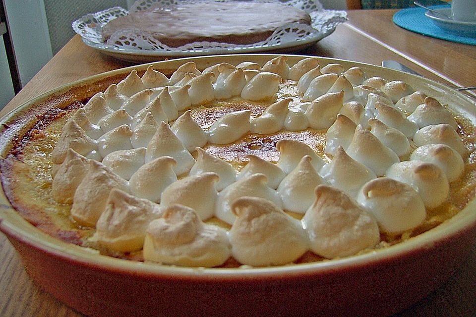 Zitronentarte mit Baiserhaube