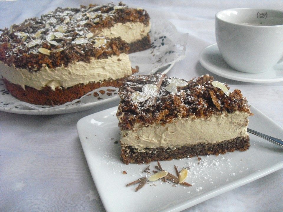 Eiskaffee - Sahne - Torte von kleinemama3 | Chefkoch