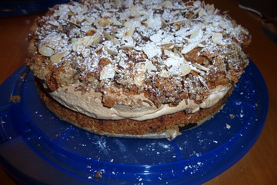 Eiskaffee - Sahne - Torte