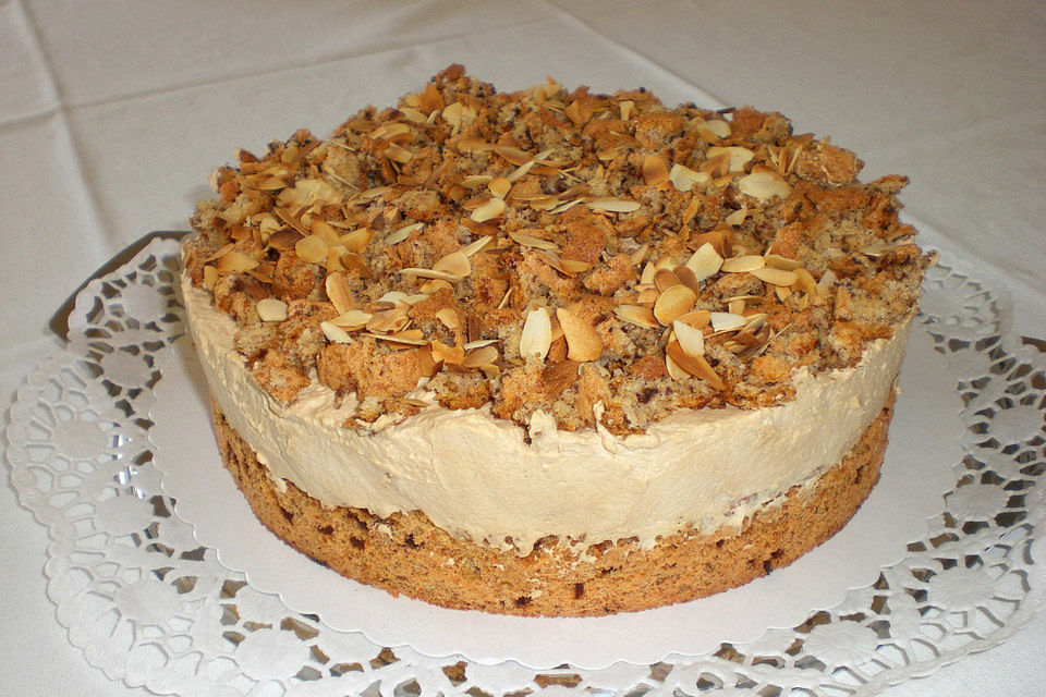 Eiskaffee - Sahne - Torte