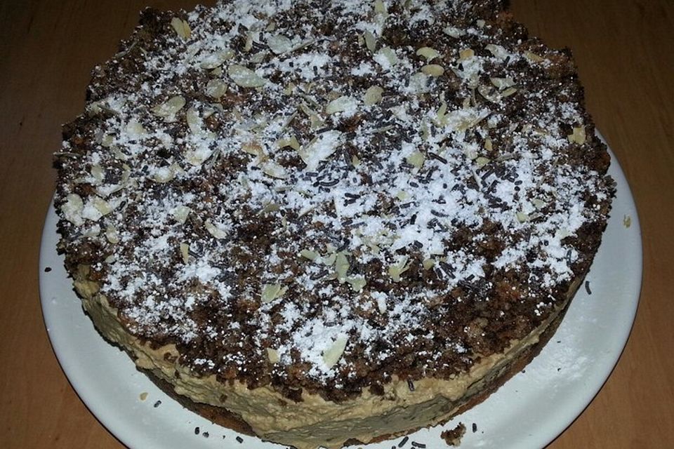 Eiskaffee - Sahne - Torte