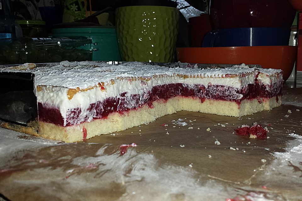 Der beste Rote Grütze - Kuchen