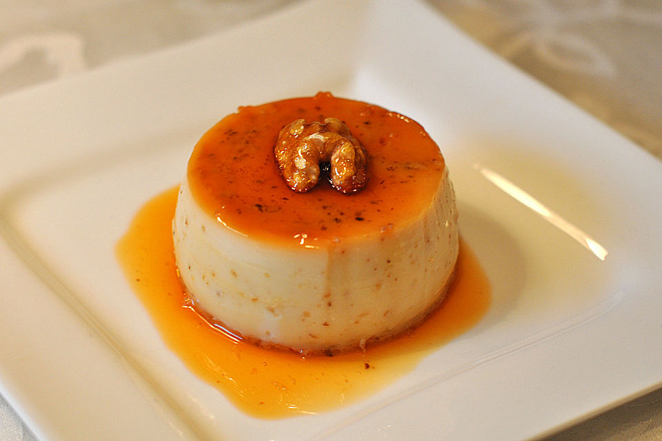 Panna cotta alle noci