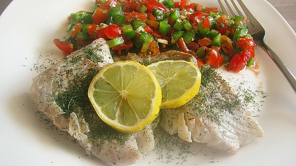 Fischfilet mit Salsa| Chefkoch