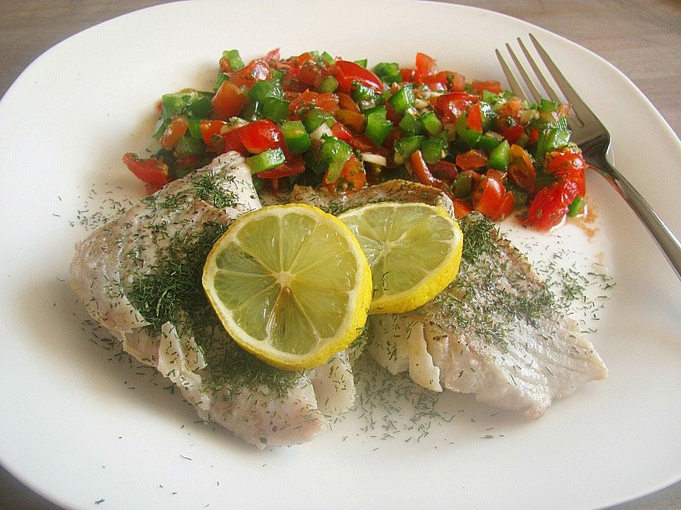Fischfilet mit Salsa| Chefkoch