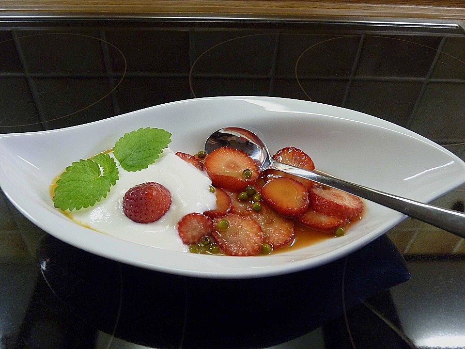 Pfeffer - Erdbeeren | Chefkoch